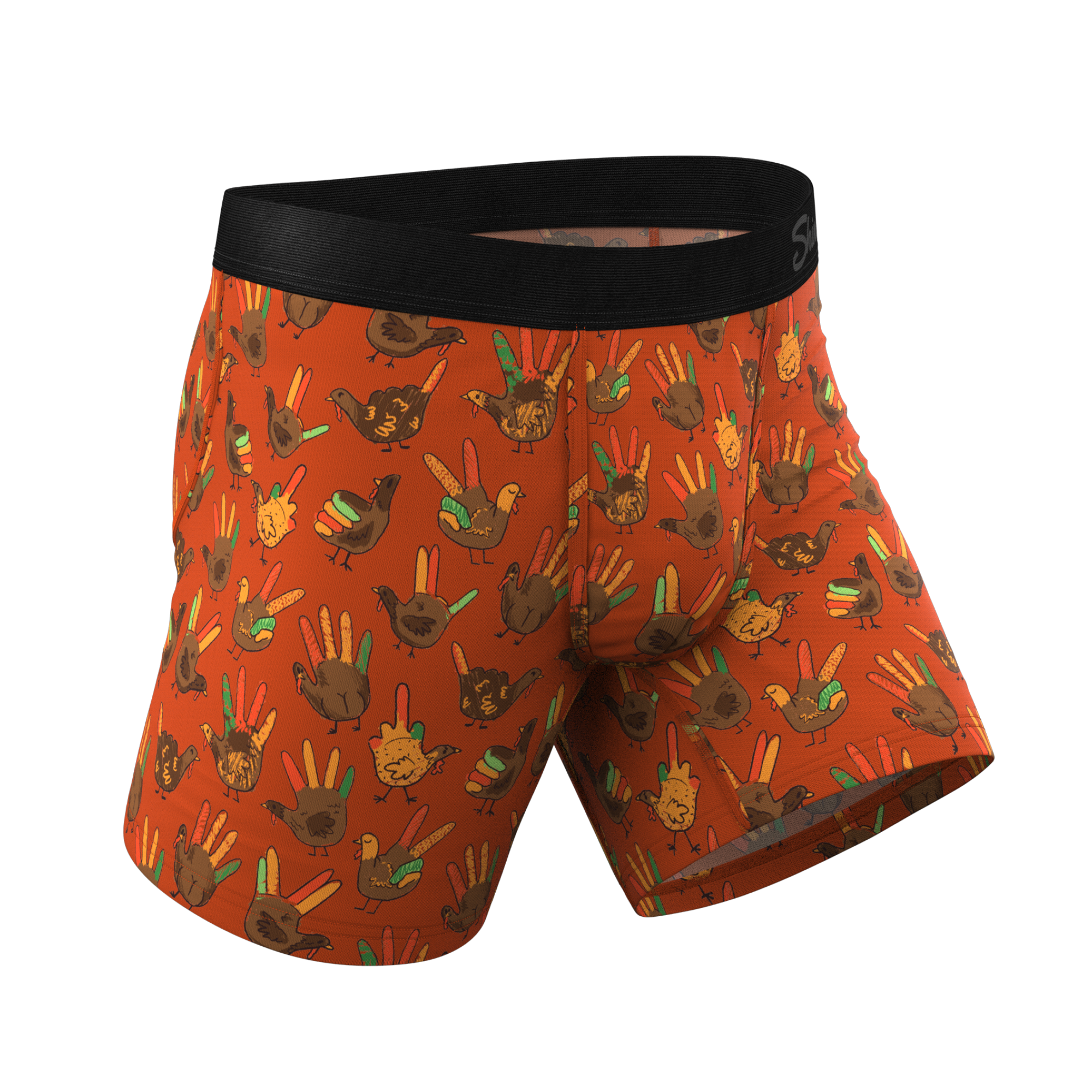 The Party Fowl | Thanksgiving Turkey Ball Hammock® Pouch Underwear - Shinesty
