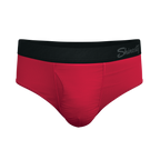 The Red Velvet | Dark Red Ball Hammock® Pouch Underwear Briefs - Shinesty