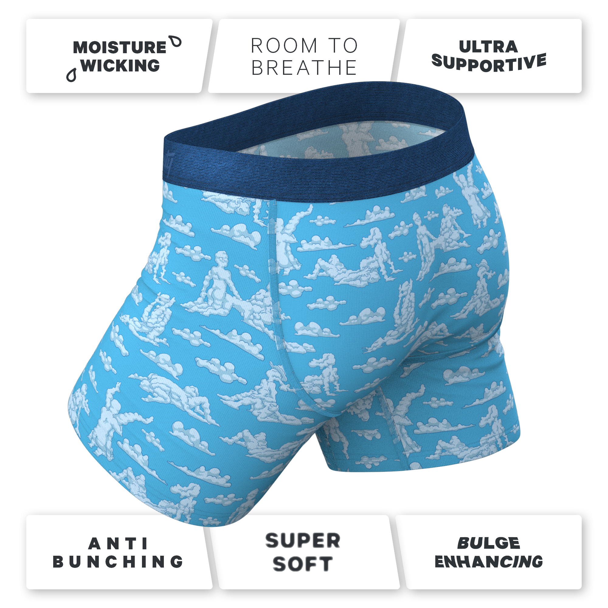 The Reverse Cloud Girl | Cloud Ball Hammock® Pouch Underwear - Shinesty