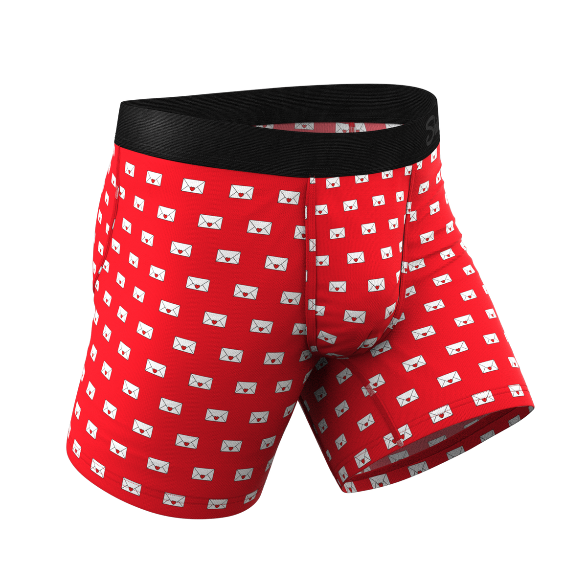 The Secret Admirer | Valentines Letters Ball Hammock® Pouch Underwear - Shinesty