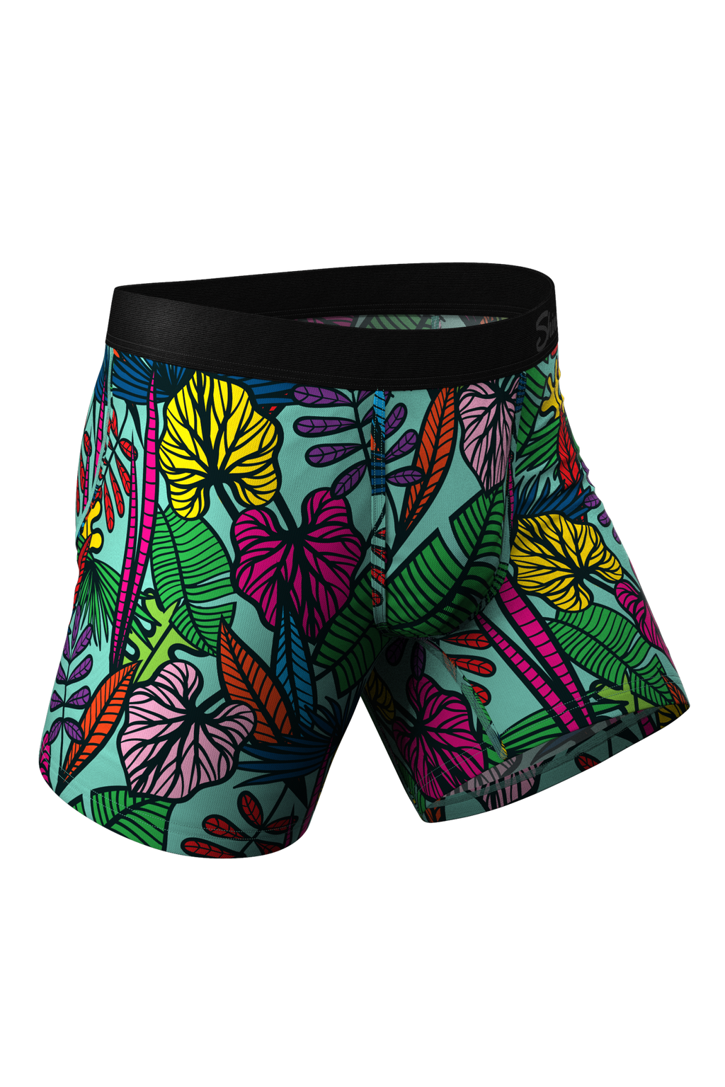 The Sex On The Beach | Light Blue Tropical Ball Hammock® Pouch Underwear - Shinesty