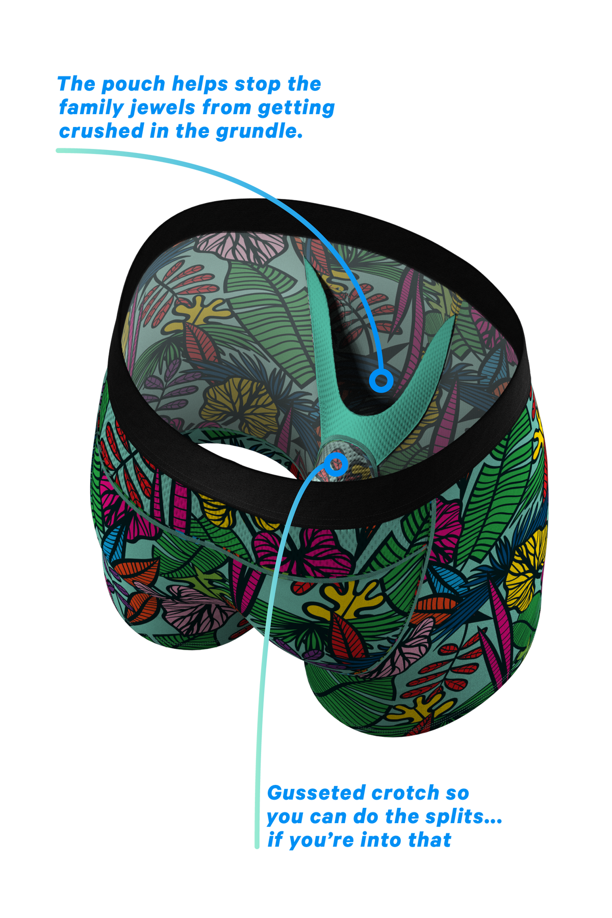 The Sex On The Beach | Tropical paradICE™ Cooling Ball Hammock® Underwear With Fly - Shinesty