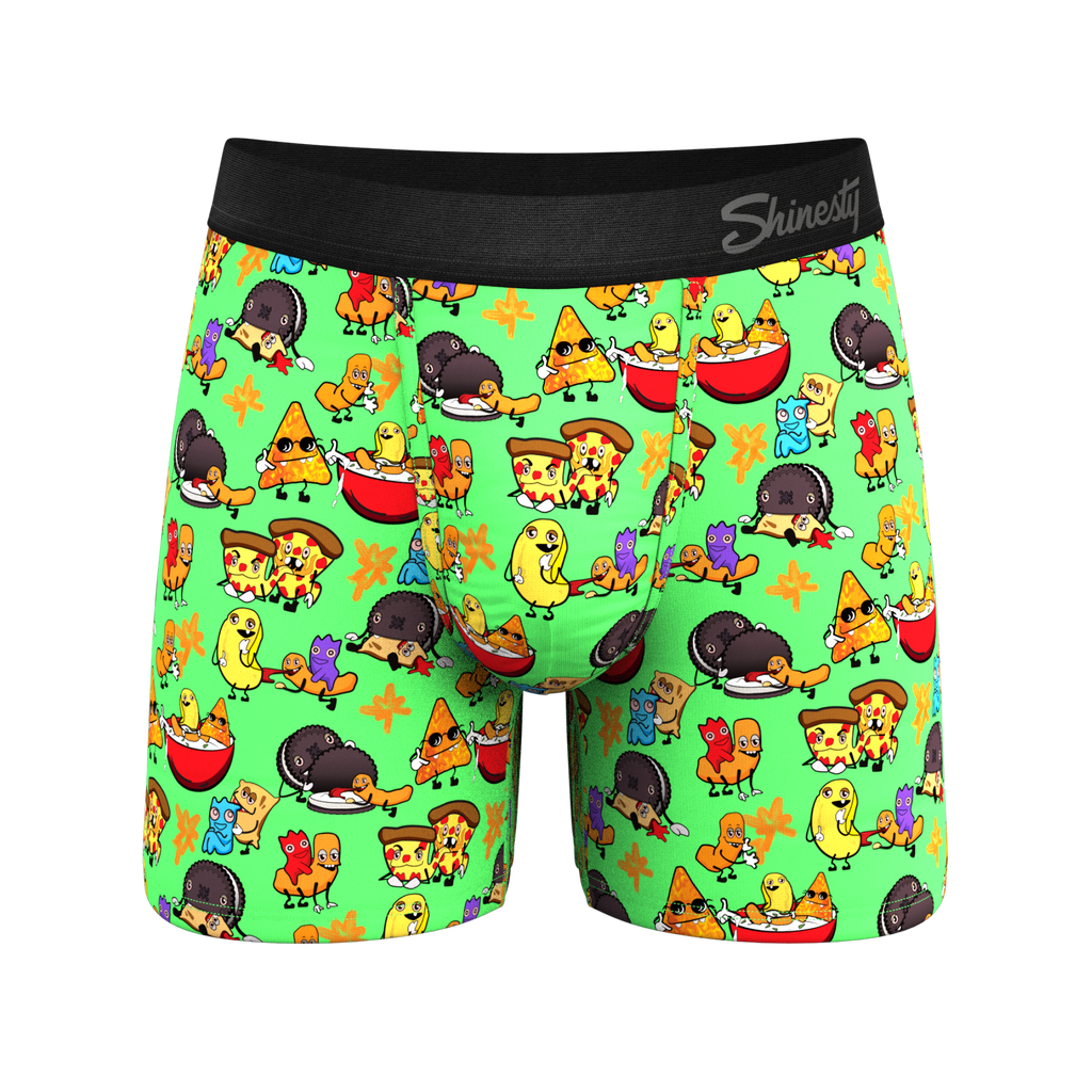 The Snackhanalia | Junk Food Ball Hammock® Pouch Underwear - Shinesty