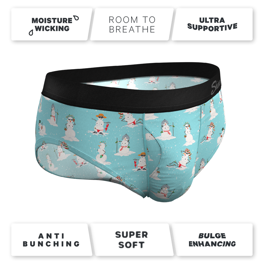 The Frosty Mistress | Snow Women Ball Hammock® Pouch Underwear Briefs - Shinesty