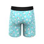 The Frosty Mistress | Snow Women Ball Hammock® Boxer - Long Leg - Shinesty