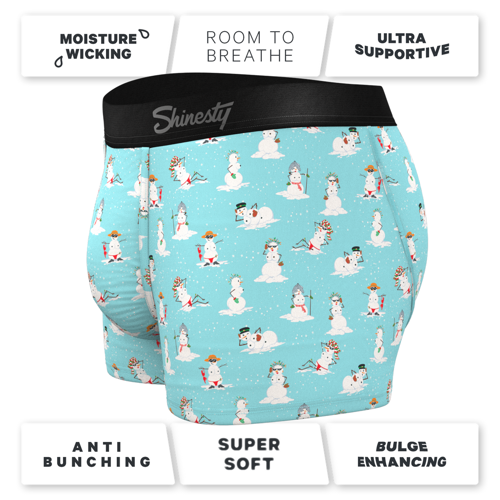 The Frosty Mistress | Snow Women Ball Hammock® Pouch Trunks Underwear - Shinesty