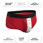 The St. Knickers | Santa Belt Ball Hammock® Pouch Underwear Briefs - Shinesty
