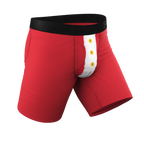 The St. Knickers | Santa Belt Ball Hammock® Boxer - Long Leg - Shinesty