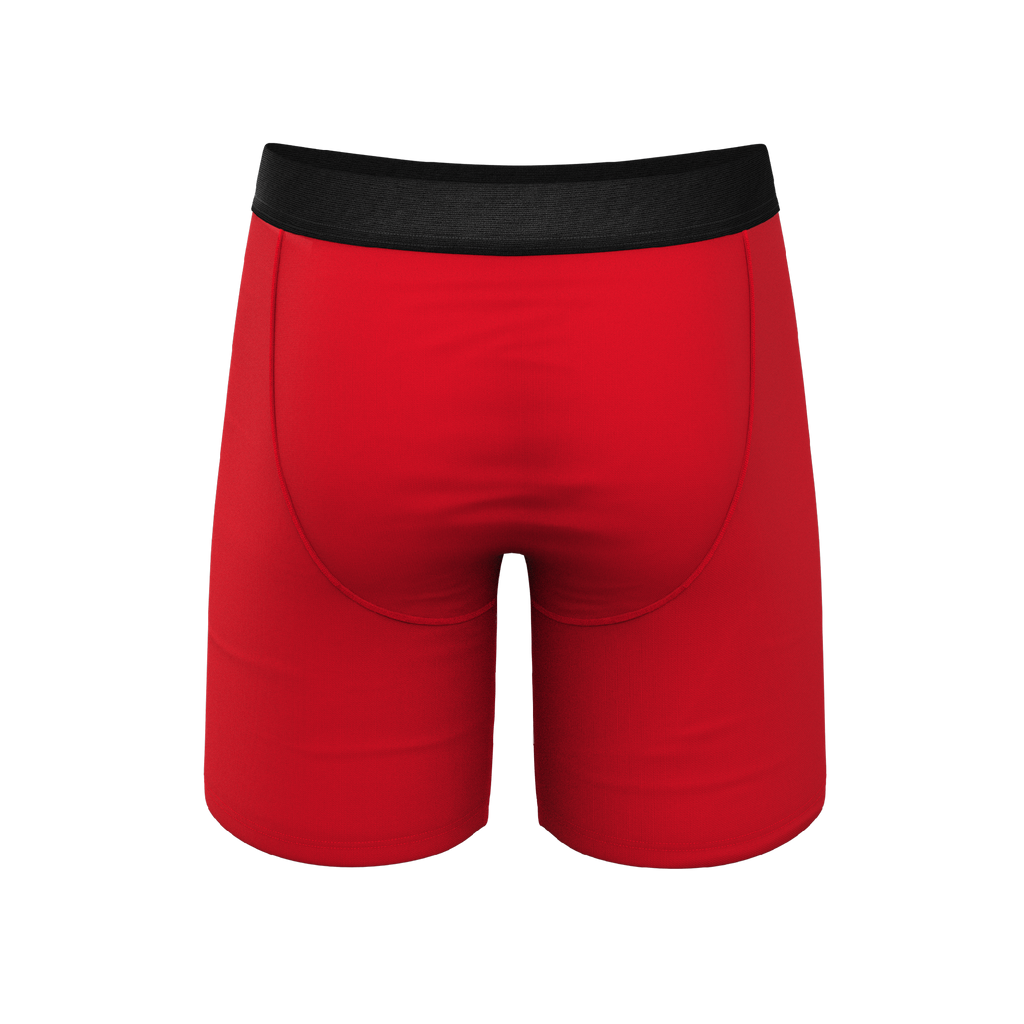 The St. Knickers | Santa Belt Ball Hammock® Boxer - Long Leg - Shinesty