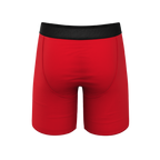 The St. Knickers | Santa Belt Ball Hammock® Boxer - Long Leg - Shinesty