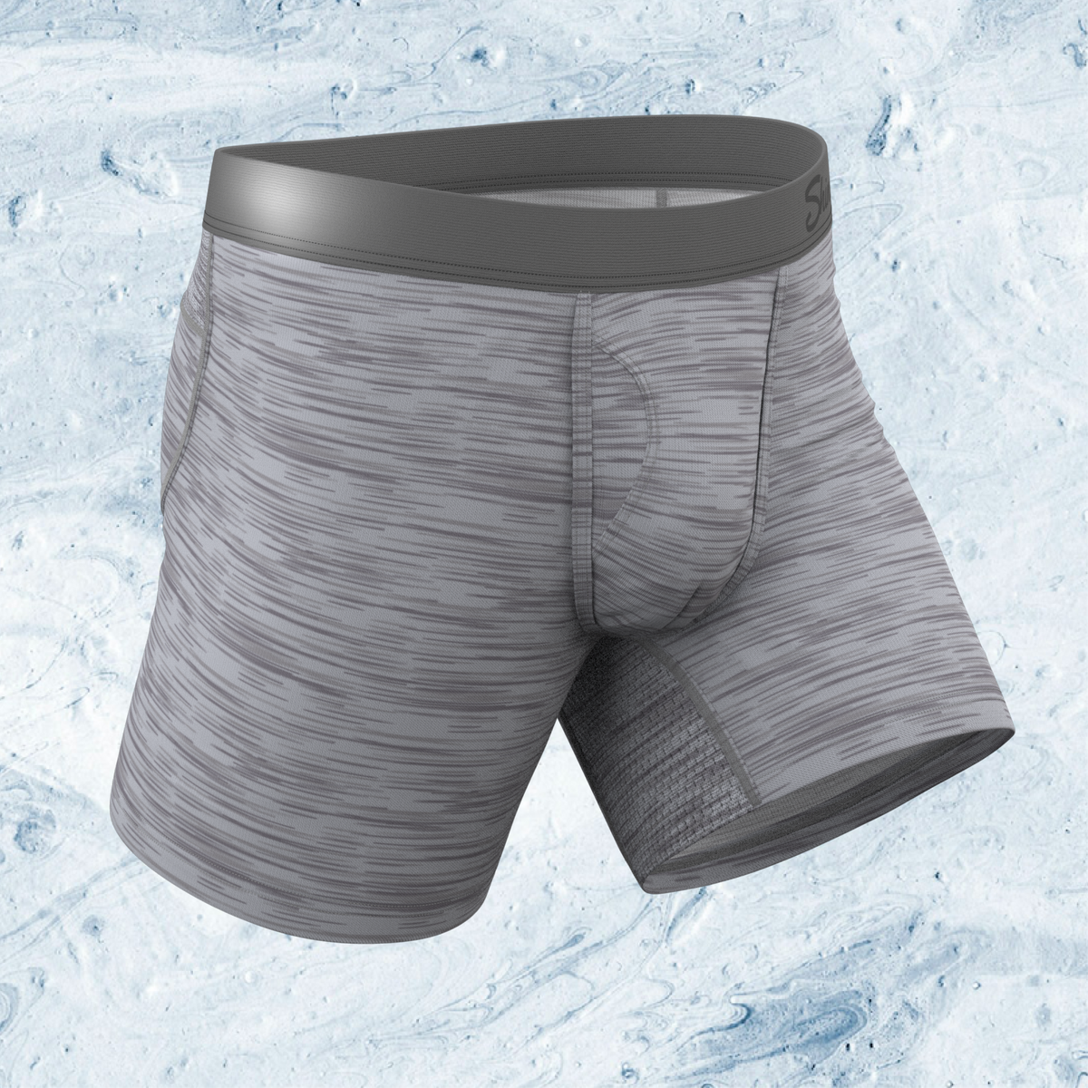 The Storm Cloud | Grey paradICE™ Cooling Ball Hammock® Underwear - Shinesty