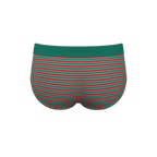 The Stripe Club | Christmas Striped Ball Hammock® Pouch Underwear Briefs - Shinesty