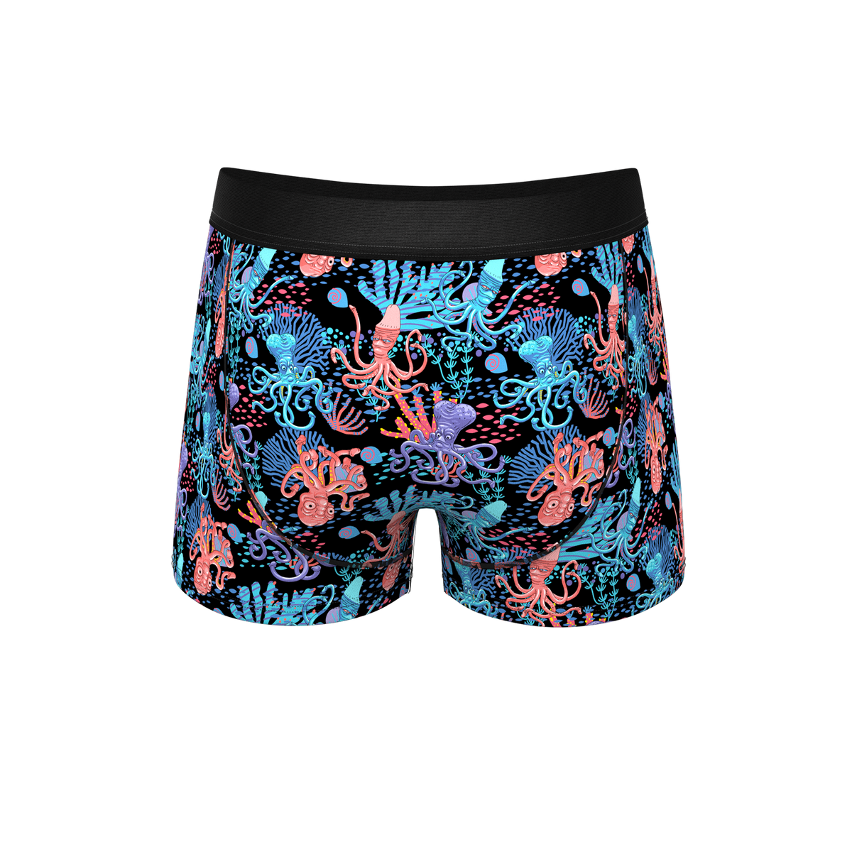 The Swollen Tentacles | Octopus Ball Hammock® Pouch Trunks Underwear - Shinesty