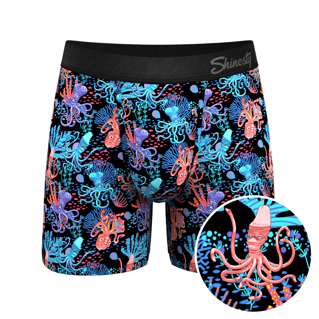 The Swollen Tentacles | Octopus Ball Hammock® Pouch Underwear - Shinesty