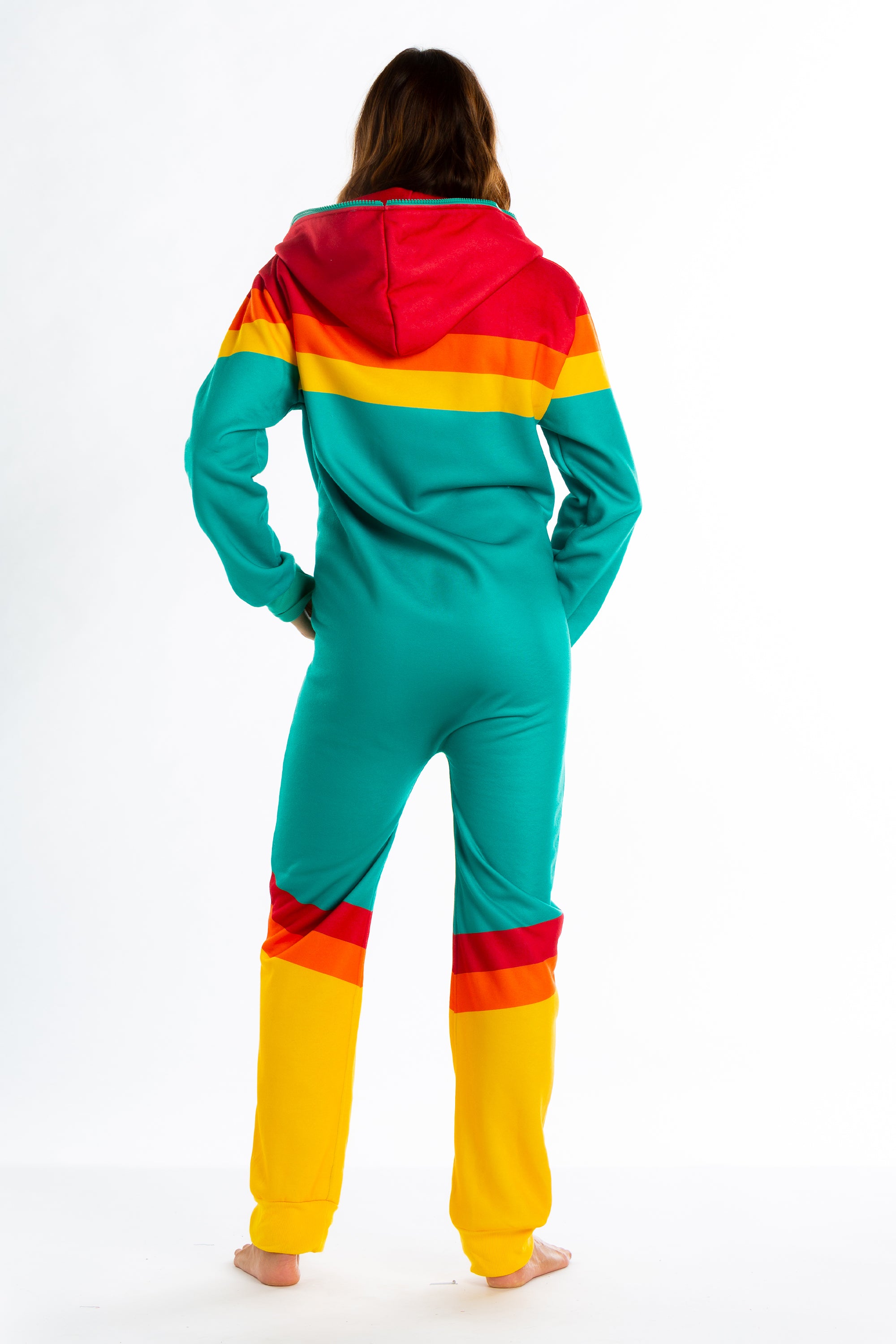 The Backcountry Bomber | Ladies Unisex Retro 70s Onesie - Shinesty