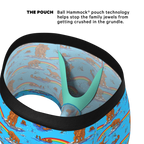The Bear | Bear and Otter Rainbow Ball Hammock® Pouch Trunks Underwear - Shinesty