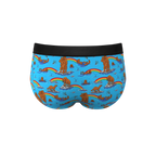 The Bear | Bear and Otter Rainbow Ball Hammock® Pouch Underwear Briefs - Shinesty