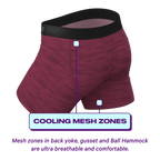 The Chili Pepper | Dark Red paradICE™ Cooling Ball Hammock® Underwear - Shinesty