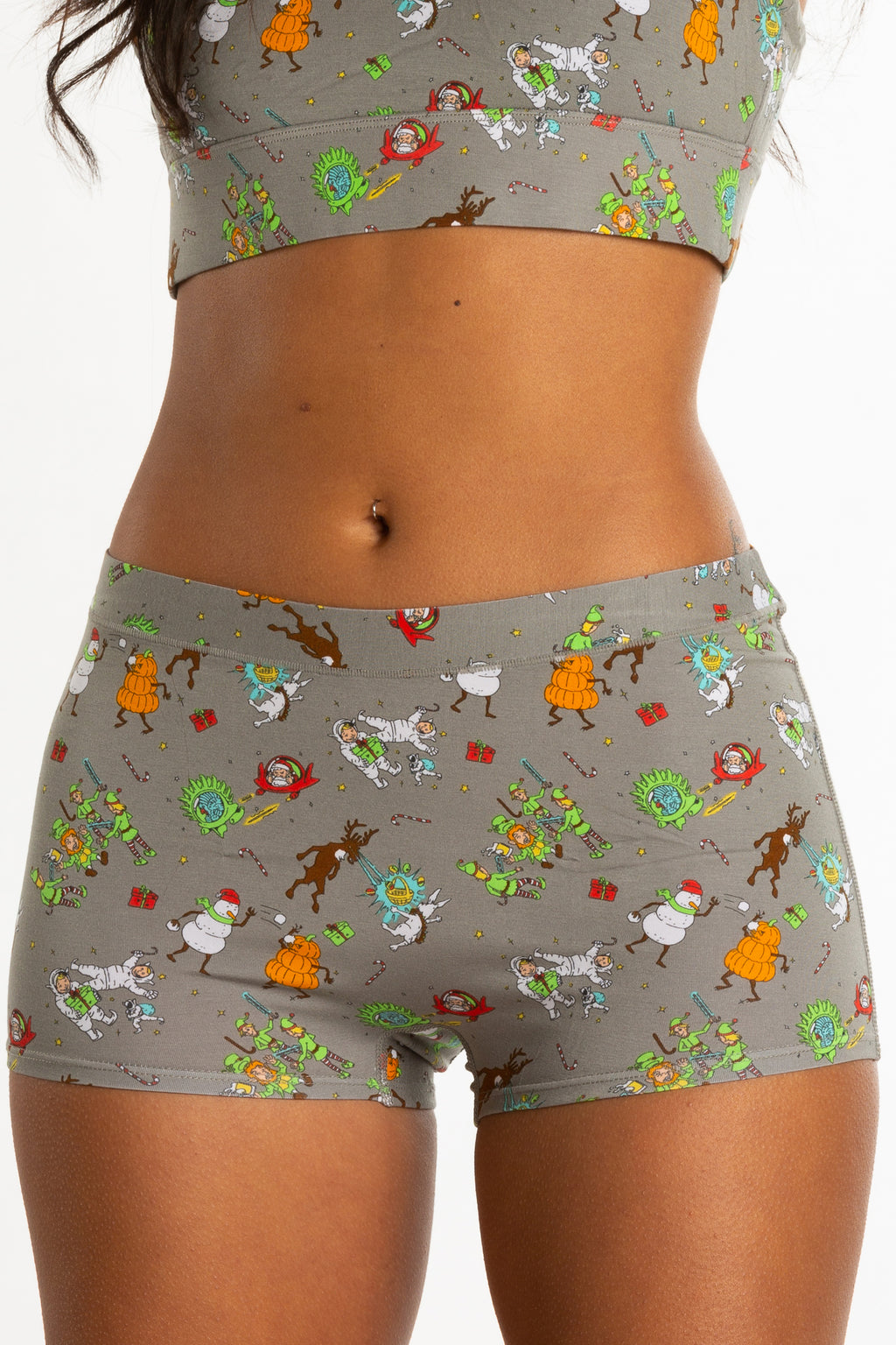 The Duel | Holiday Boyshort Underwear - Shinesty