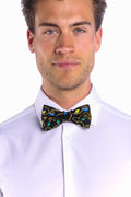 The Duke of December | Christmas Lights Ugly Christmas Bow Tie - Shinesty