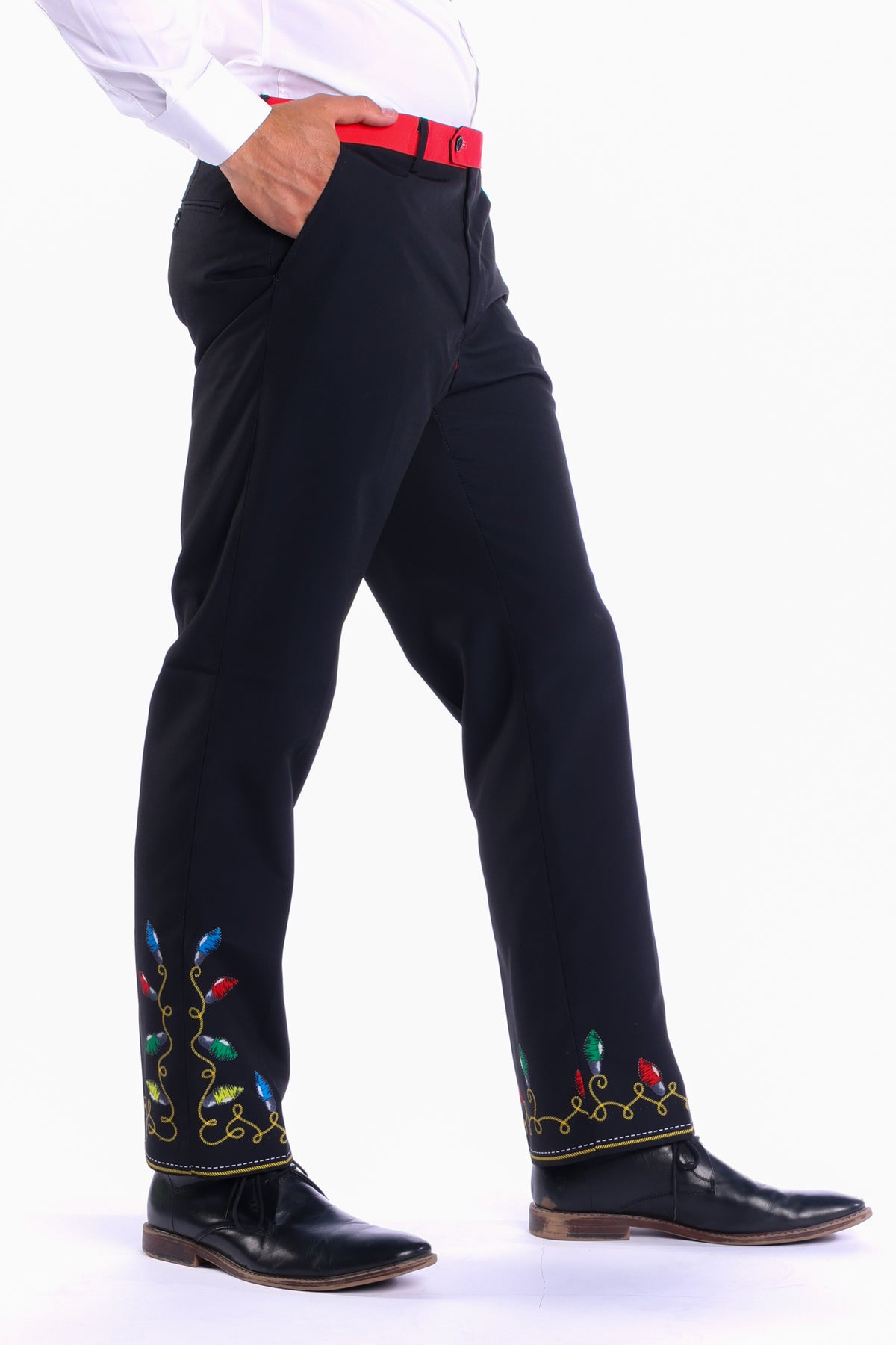 The Duke of December | Christmas Lights Ugly Christmas Suit Pants | Size 32 | Black