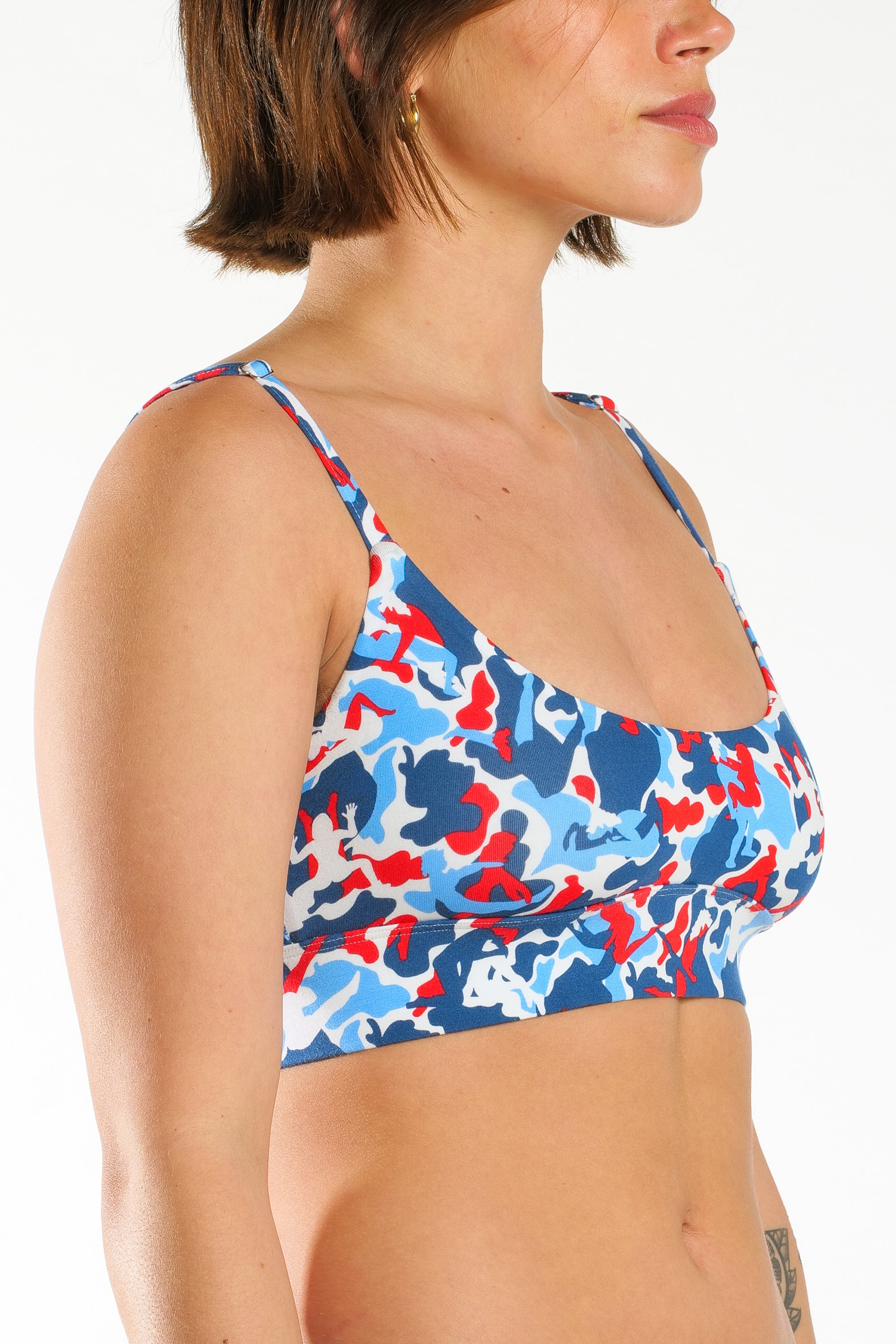The Grand Finale | USA Camouflage Boob Hammock™ Scoop Bralette - Shinesty