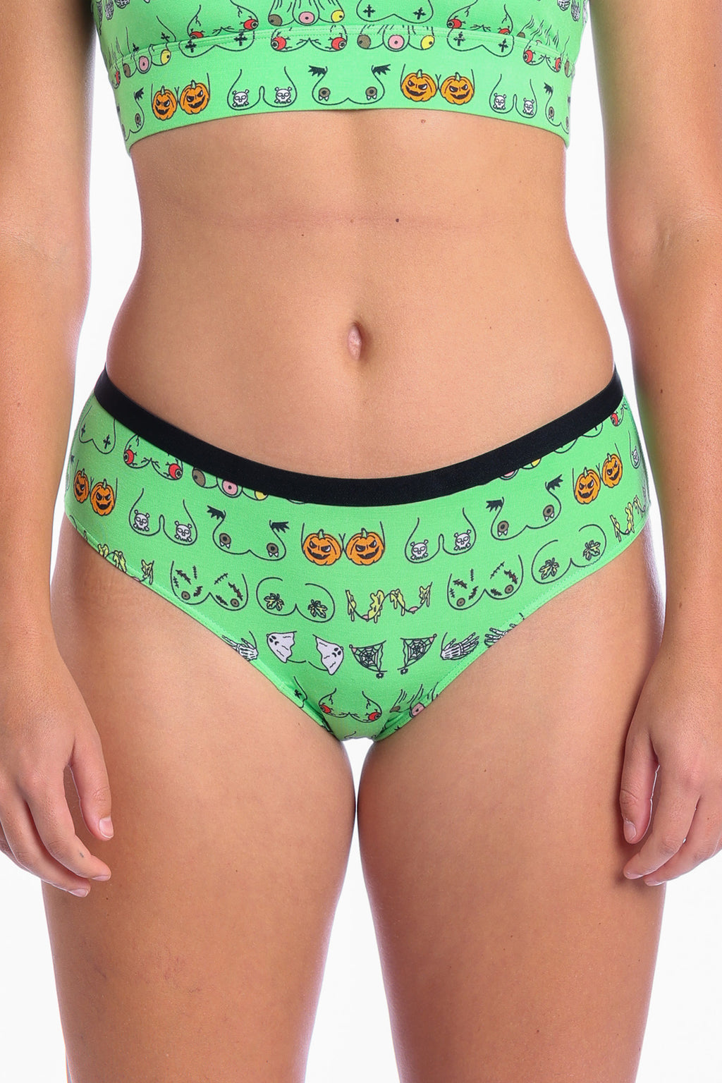 The Haunted Honkers | Halloween Bust Cheeky Underwear - Shinesty