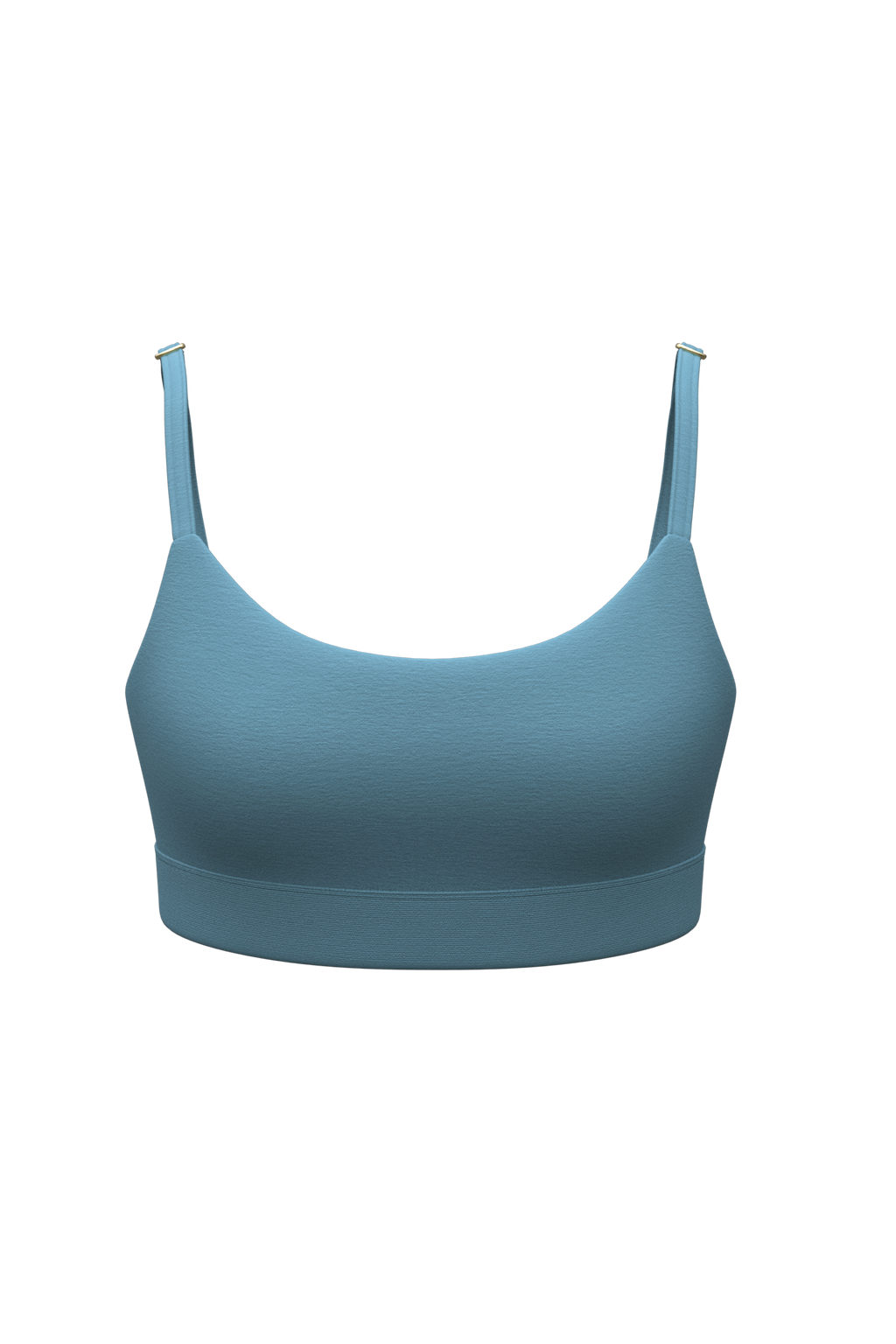 The Neptune | Slate Blue Boob Hammock™ Scoop Bralette - Shinesty