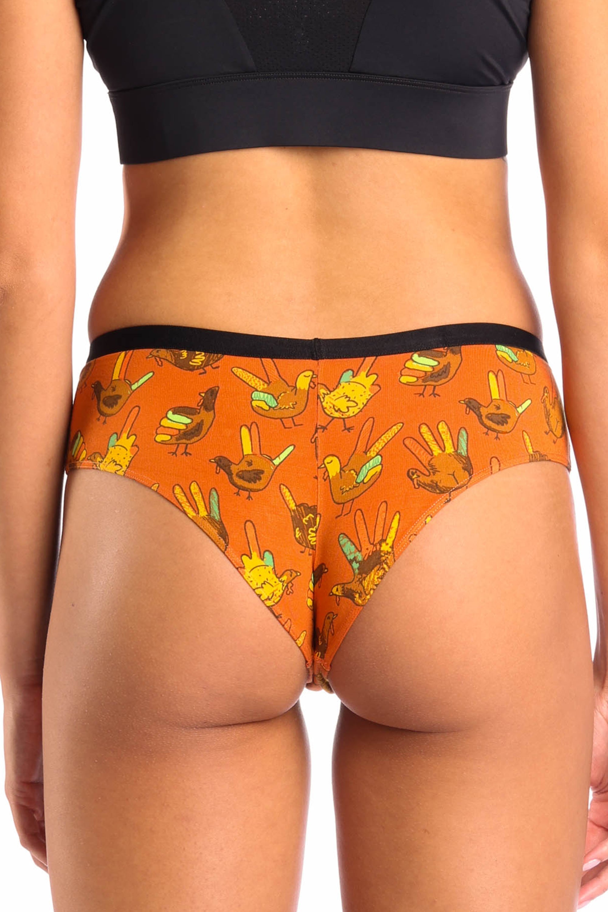 The Party Fowl | Thanksgiving Turkey Cheeky Underwear - Shinesty
