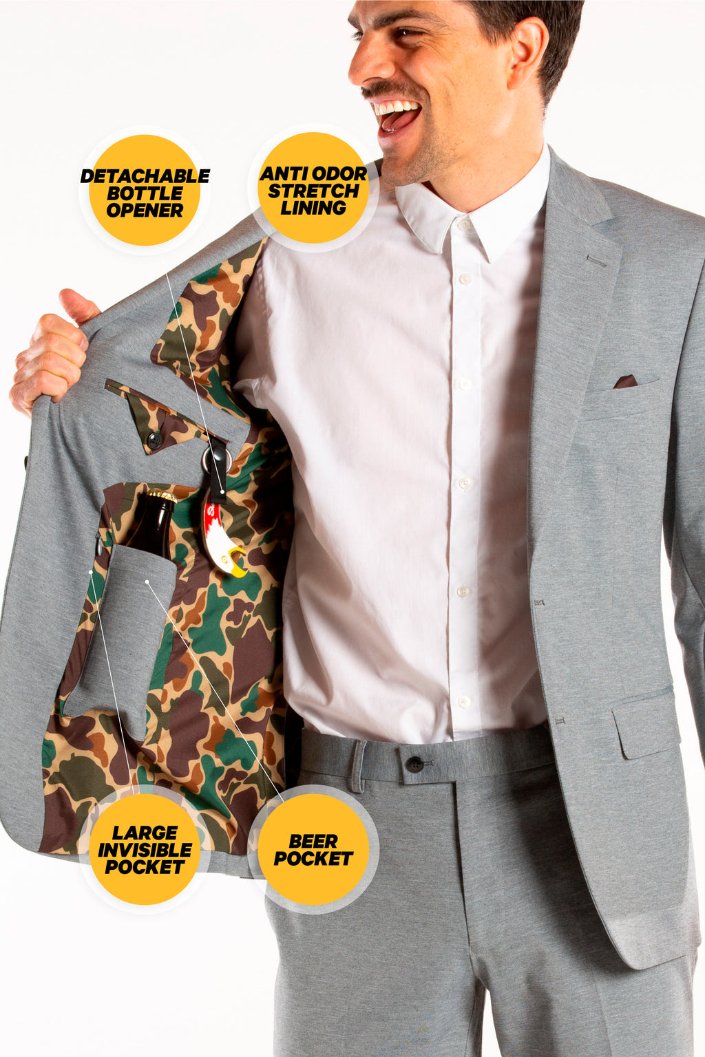 The Pursuit | Camouflage Ultimate Suit - Shinesty