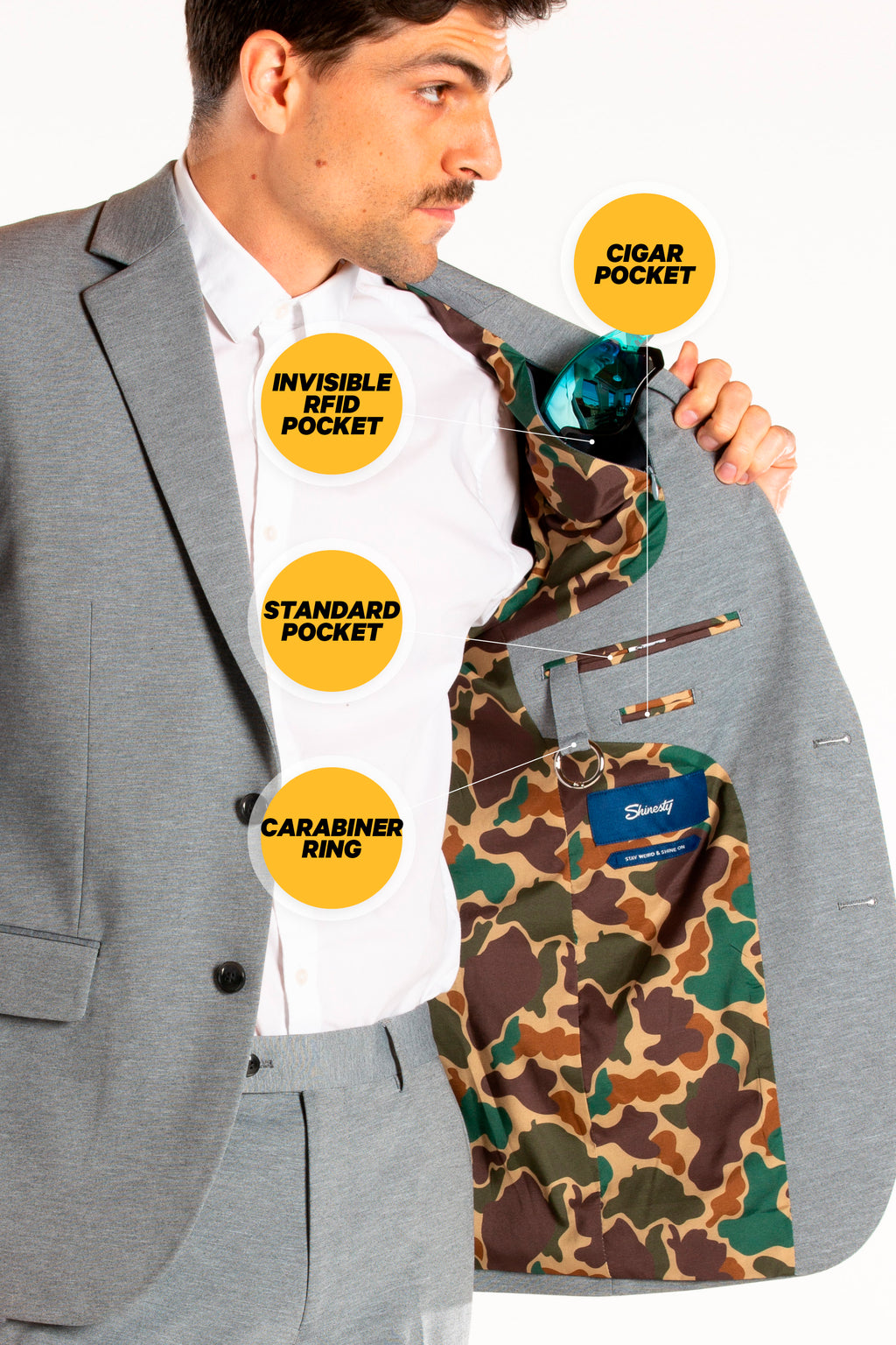 The Pursuit | Camouflage Ultimate Suit - Shinesty