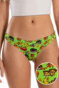 The Snackhanalia | Junk Food Modal Bikini Underwear - Shinesty