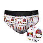 The Strip Poker | Playing Cards Ball Hammock® Pouch Underwear Briefs - Shinesty