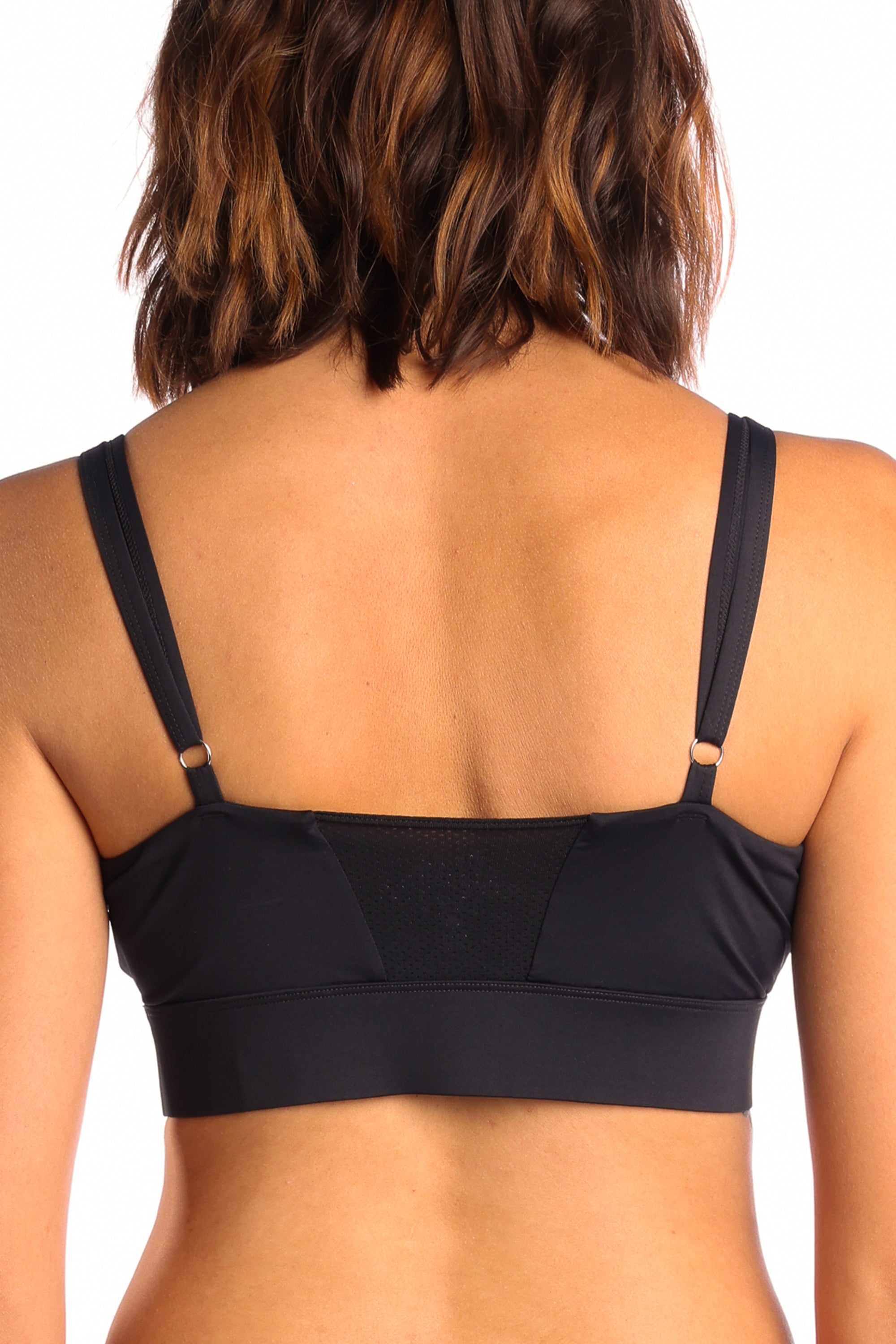 The Threat Level Midnight | Black paradICE™ Boob Hammock™ Cooling Bralette - Shinesty