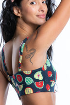 The Vagetarian | Fruit Medley Boob Hammock™ Scoop Bralette - Shinesty