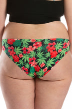 The Bongstera | Tropical Weed Modal Bikini Underwear - Shinesty