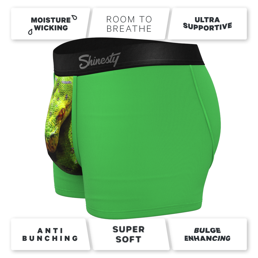 The Trouser Snake | Boa Ball Hammock® Pouch Trunks Underwear - Shinesty
