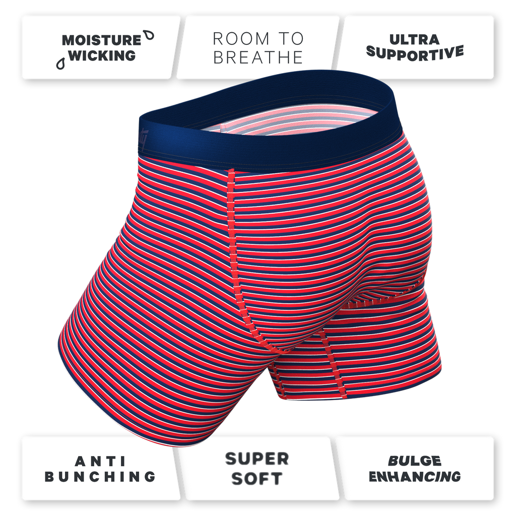 The US of A | USA Stripe Ball Hammock® Pouch Underwear - Shinesty