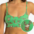 The Blitzened | Reindeer Beer Boob Hammock™ Scoop Bralette - Shinesty