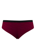 The Mars Landing | Red Space Dye Modal Cheeky Underwear - Shinesty