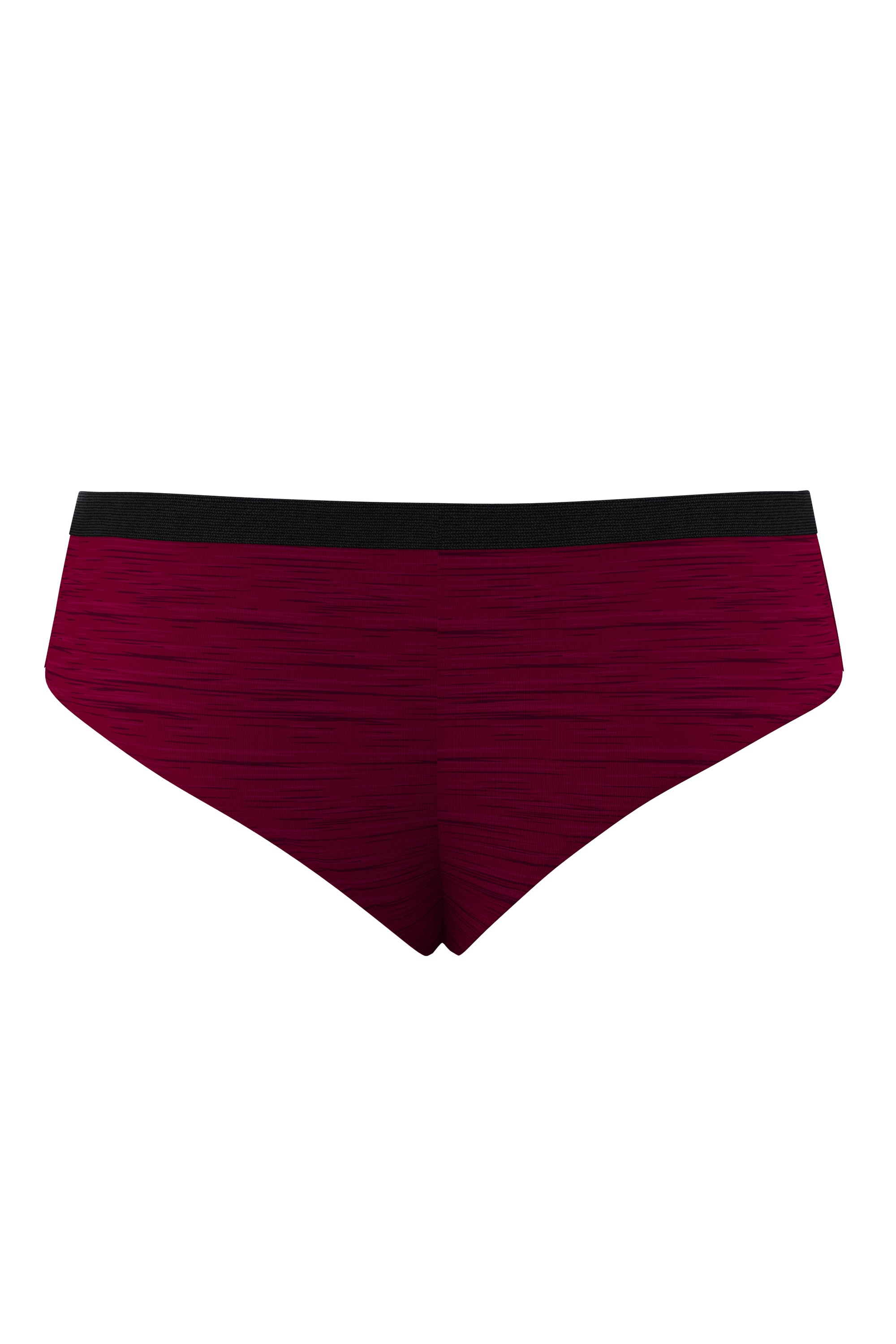 The Mars Landing | Red Space Dye Modal Cheeky Underwear - Shinesty
